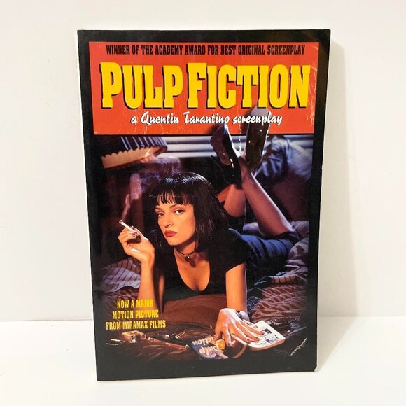Pulp Fiction A Quentin Tarantino Screenplay Paperback Book - Picture 1 of 16